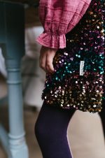 Petit Blush - Sequin Skirt - Multi Color