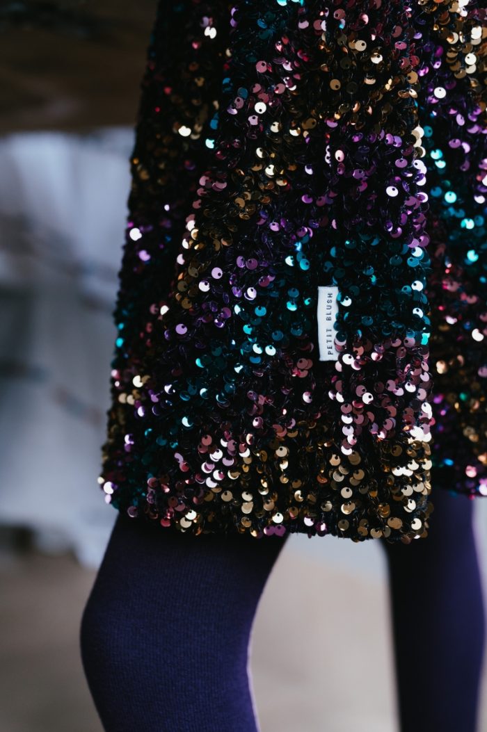 Petit Blush - Sequin Skirt - Multi Color