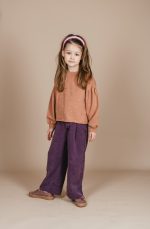 Petit Blush - Wide Leg Pants - Plum Perfect