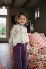 Petit Blush - Wide Leg Pants - Plum Perfect