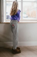 Petit Blush - Baggy Fit Jeans - Washed Light Grey