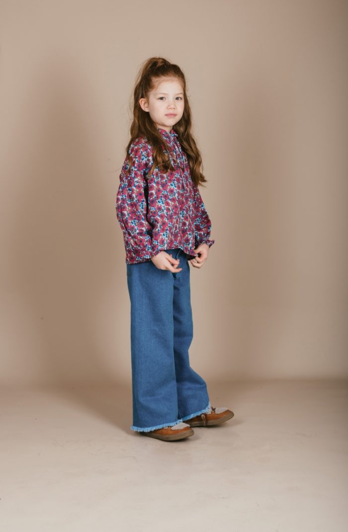 Petit Blush - Marine Pants - Denim Blue