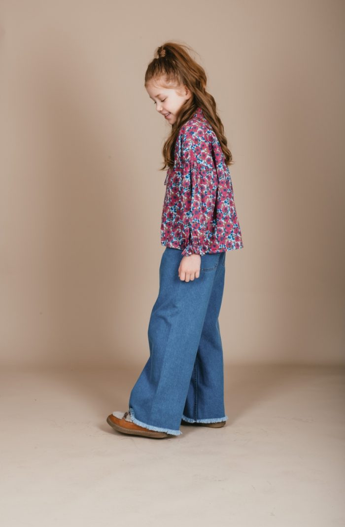 Petit Blush - Marine Pants - Denim Blue