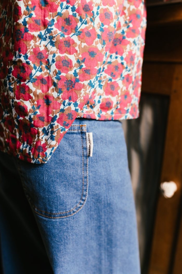 Petit Blush - Marine Pants - Denim Blue