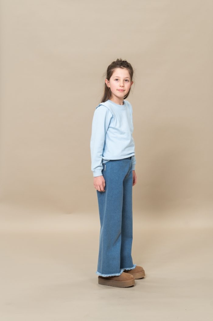 Petit Blush - Marine Pants - Denim Blue