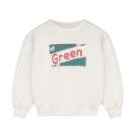 Bonmot - Sweatshirt Green School Flag - Fog