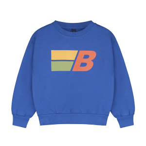 Bonmot - Sweatshirt B Print - Fresh Blue