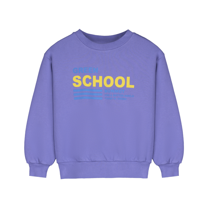 Bonmot - Sweatshirt School - Lilac