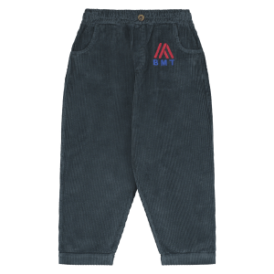 Bonmot - Corduroy Elastic Waist Pant - Navy