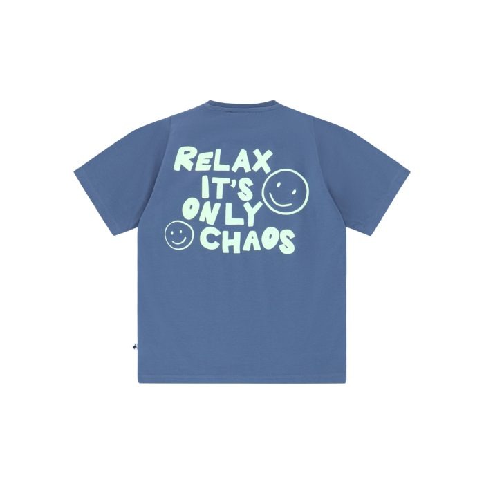 Cos I Said So - T-Shirt Relax, It'S Only Chaos - Vintage Indigo