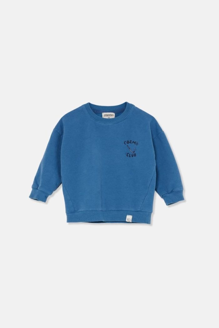 My Little Cozmo - Soft Fleece Baby Sweatshirt Club - Blue