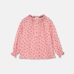 My Little Cozmo - Organic Liberty Blouse - Pink