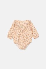 My Little Cozmo - Organic Floral Baby Romper - Multicolor