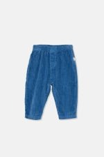 My Little Cozmo - Organic Corduroy Baby Pants - Blue