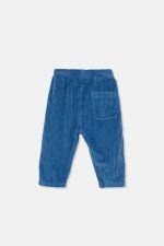 My Little Cozmo - Organic Corduroy Baby Pants - Blue