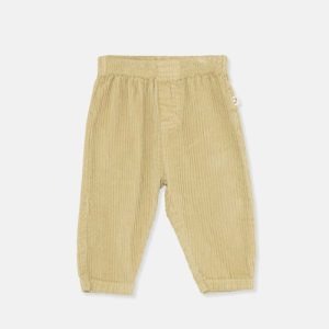 My Little Cozmo - Organic Corduroy Baby Pants - Soft Green