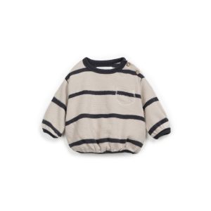 Play Up - Striped Jersey Sweater - So-So