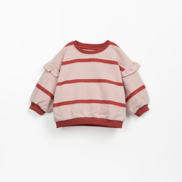 Play Up - Striped Jersey Sweater - Memories