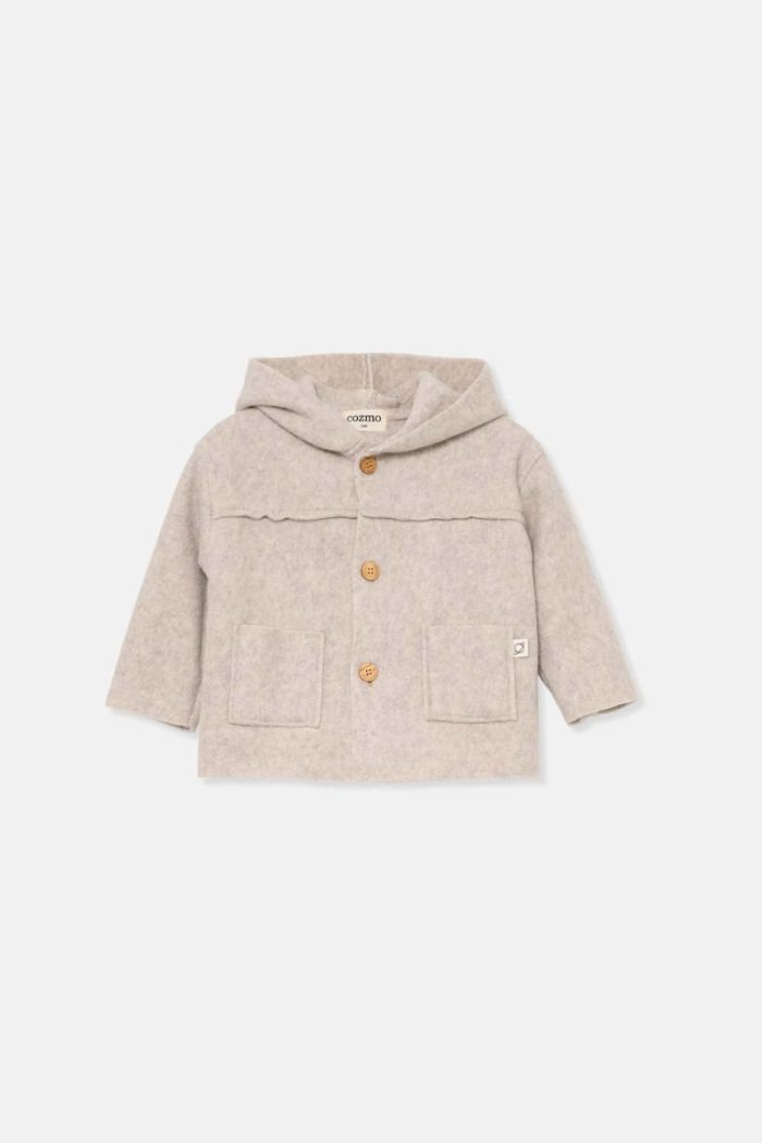 My Little Cozmo - Bamboo Baby Coat - Beige