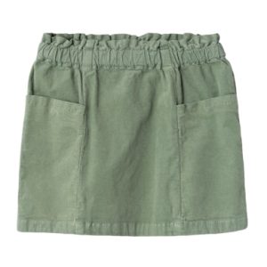 Name it - Nmfsia Loose Short Cord Skirt 1581-Yt O - Lily Pad