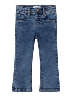 Name it - Nmfsalli Boot Fleece Jeans 6427-An O - Medium Blue Denim