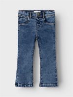 Name it - Nmfsalli Boot Fleece Jeans 6427-An O - Medium Blue Denim