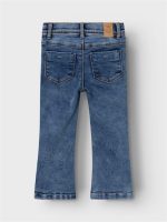 Name it - Nmfsalli Boot Fleece Jeans 6427-An O - Medium Blue Denim