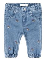 Name it - Nbfrose Shaped Emb Jeans 5321-By O - Medium Blue Denim