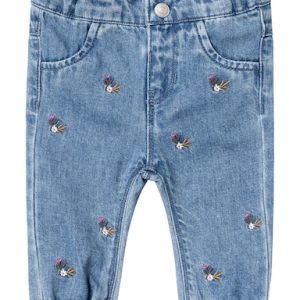 Name it - Nbfrose Shaped Emb Jeans 5321-By O - Medium Blue Denim