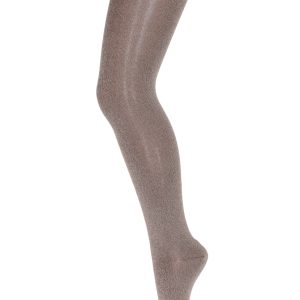 MP Denmark - Cotton Rib Tights - Brown Melange