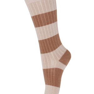 MP Denmark - Clara Glitter Knee Socks - Rose Dust