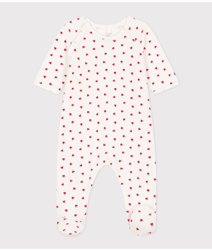 Petit Bateau - Dors Bien - Marshmallow/Terkuit