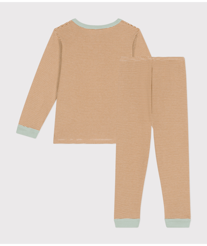 Petit Bateau - Pyjama - Cuivre/Marshmallow