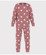 Petit Bateau - Pyjama - Rosewood/Marshmallow