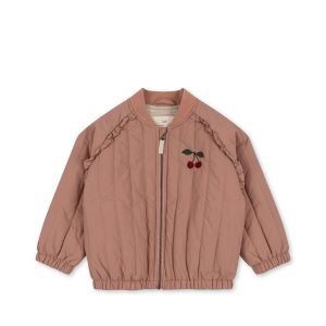 Konges Slojd - Juno Frill Bomber Jacket - Cameo Brown