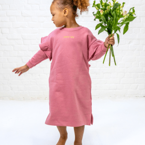 Elle and Rapha - Little Soft Pink Amore Mio Sweaterdress