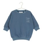 Elle and Rapha - Petrol Blue Mini Sweater (Loose Fit)