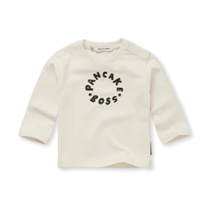 Sproet & Sprout - T-Shirt Pancake Boss - Ivory