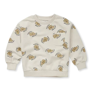 Sproet & Sprout - Sweatshirt Pocket Cookies Print - Ivory