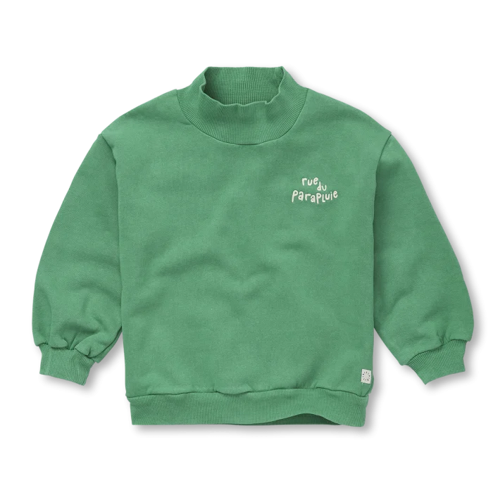 Sproet & Sprout - Sweatshirt Turtle Neck - Evergreen