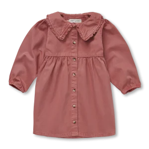 Sproet & Sprout - Denim Dress Mauve - Mauve