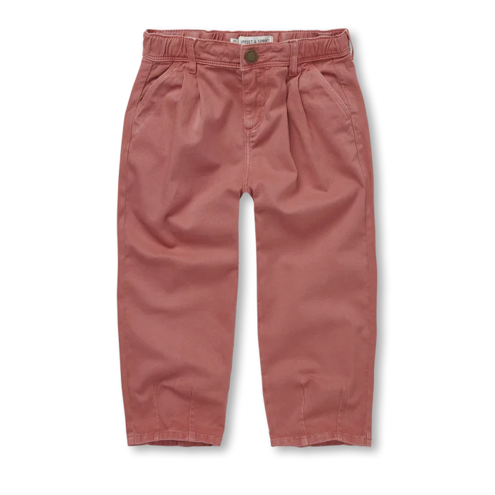 Sproet & Sprout - Denim Pants Mauve - Mauve