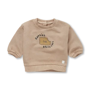 Sproet & Sprout - Baby Sweatshirt Cookie - Praline