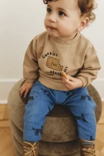 Sproet & Sprout - Baby Sweatshirt Cookie - Praline